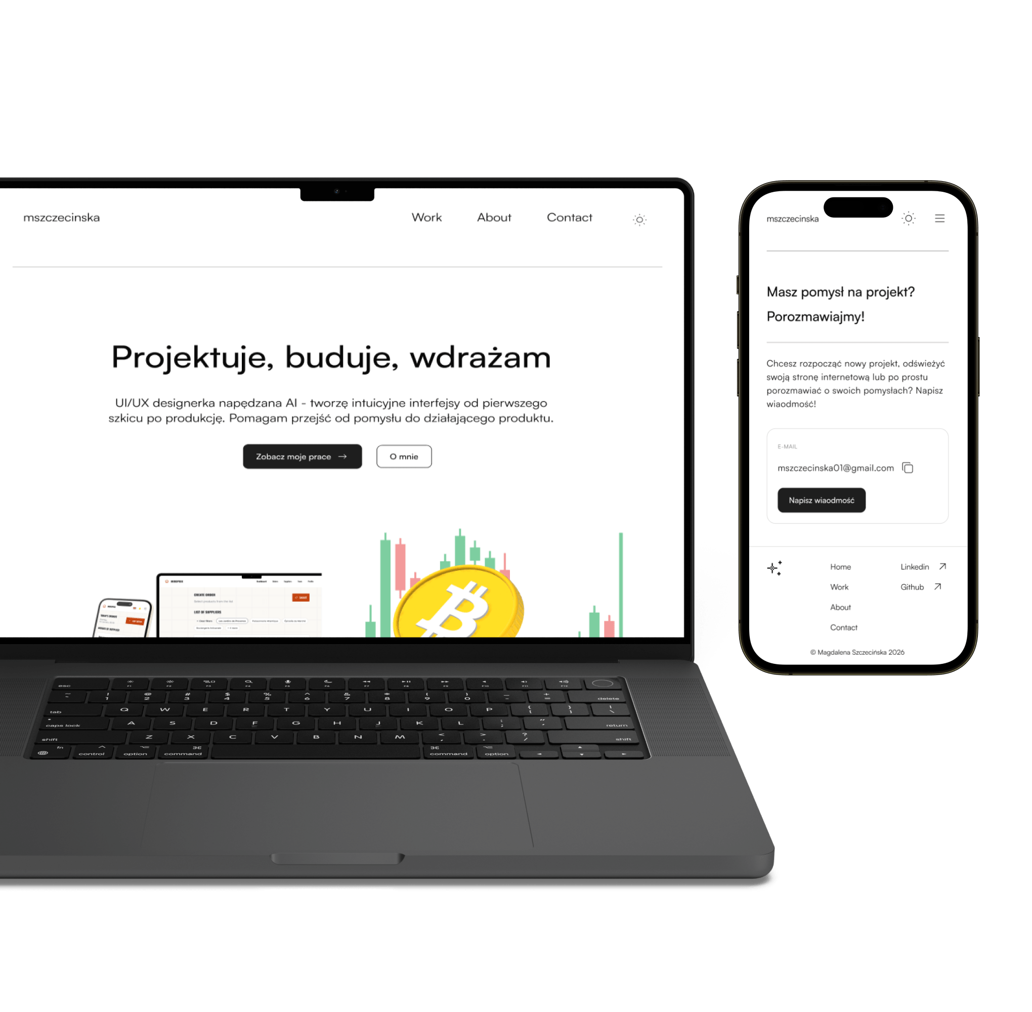 Podgląd projektu szczecinska.design - case study portfolio